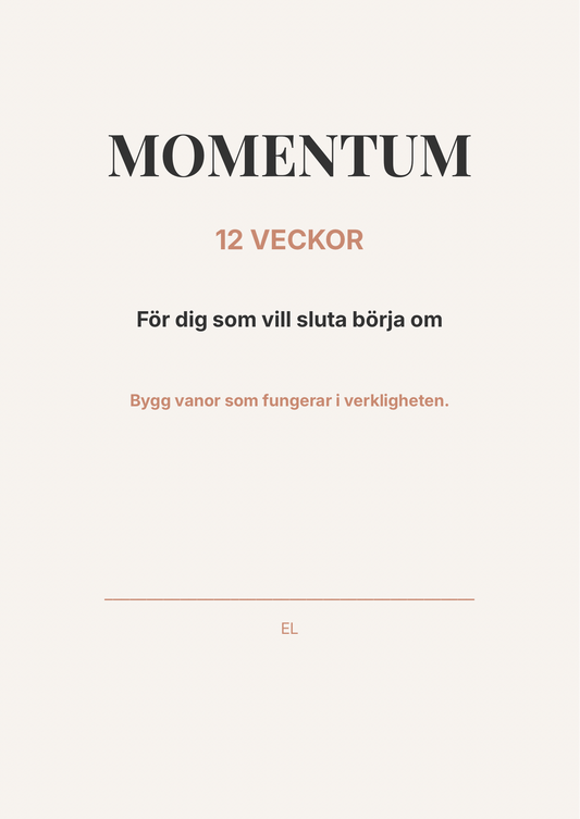 Momentum 12 veckor